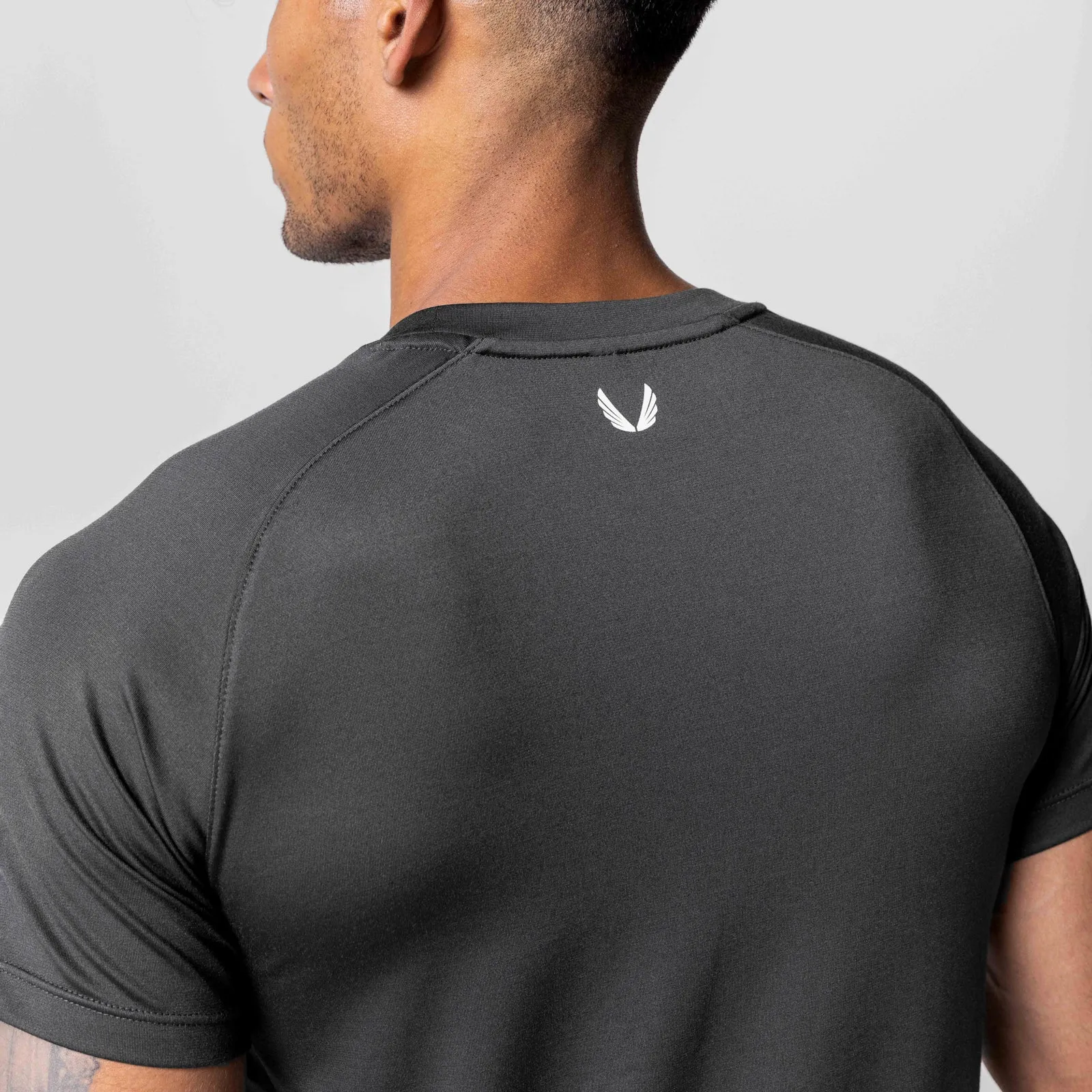 0637. Core Established Tee - Space Grey