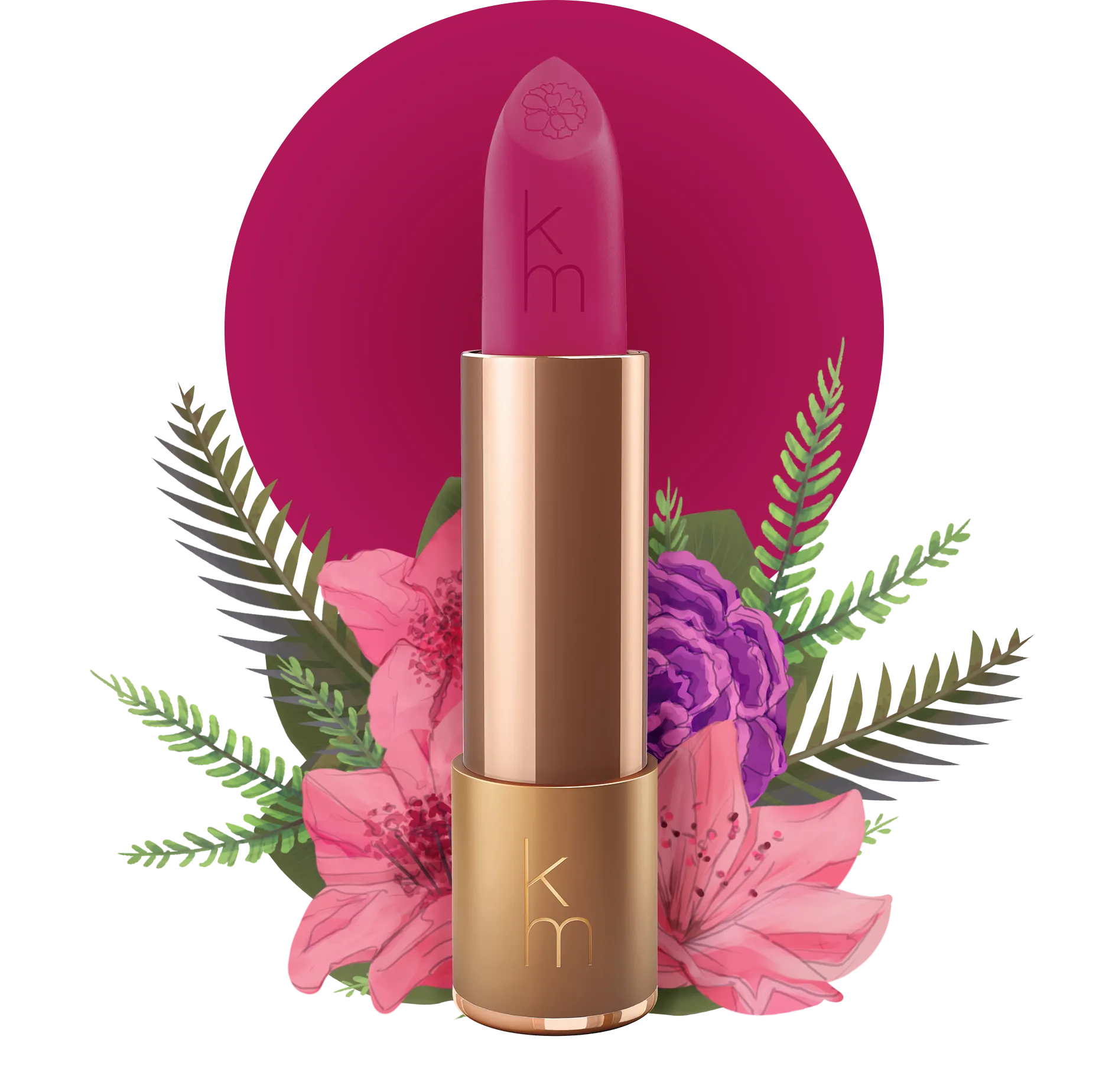 07 Fuchsia Shock - Natural Lipstick