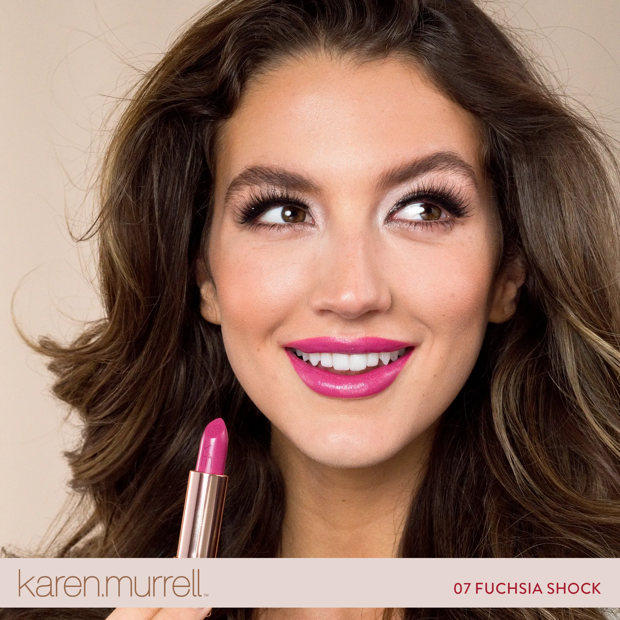 07 Fuchsia Shock - Natural Lipstick