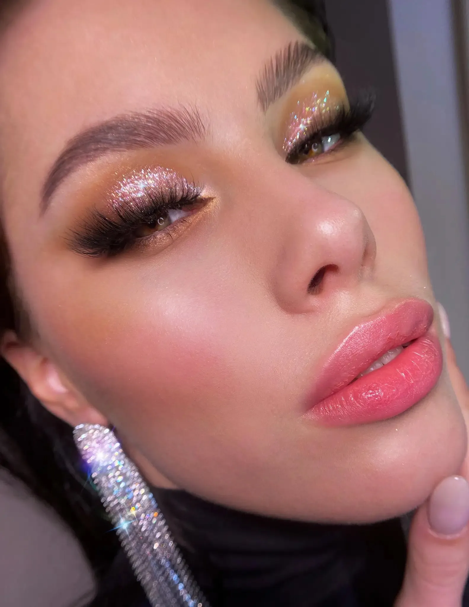#26 Pink Beige Eyeshadow Glitter