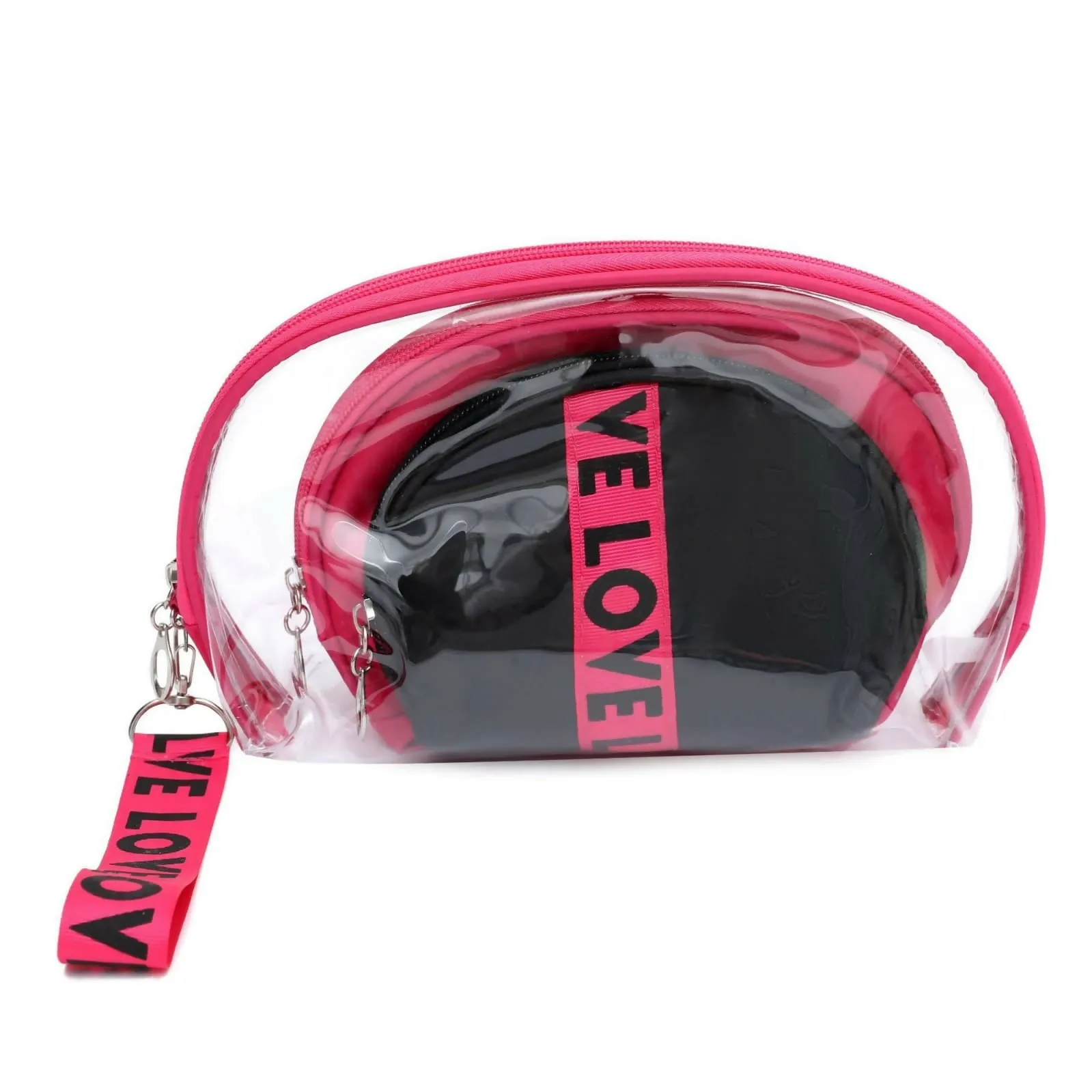 3Pcs Waterproof Portable Makeup Organizer Bag-LOVE