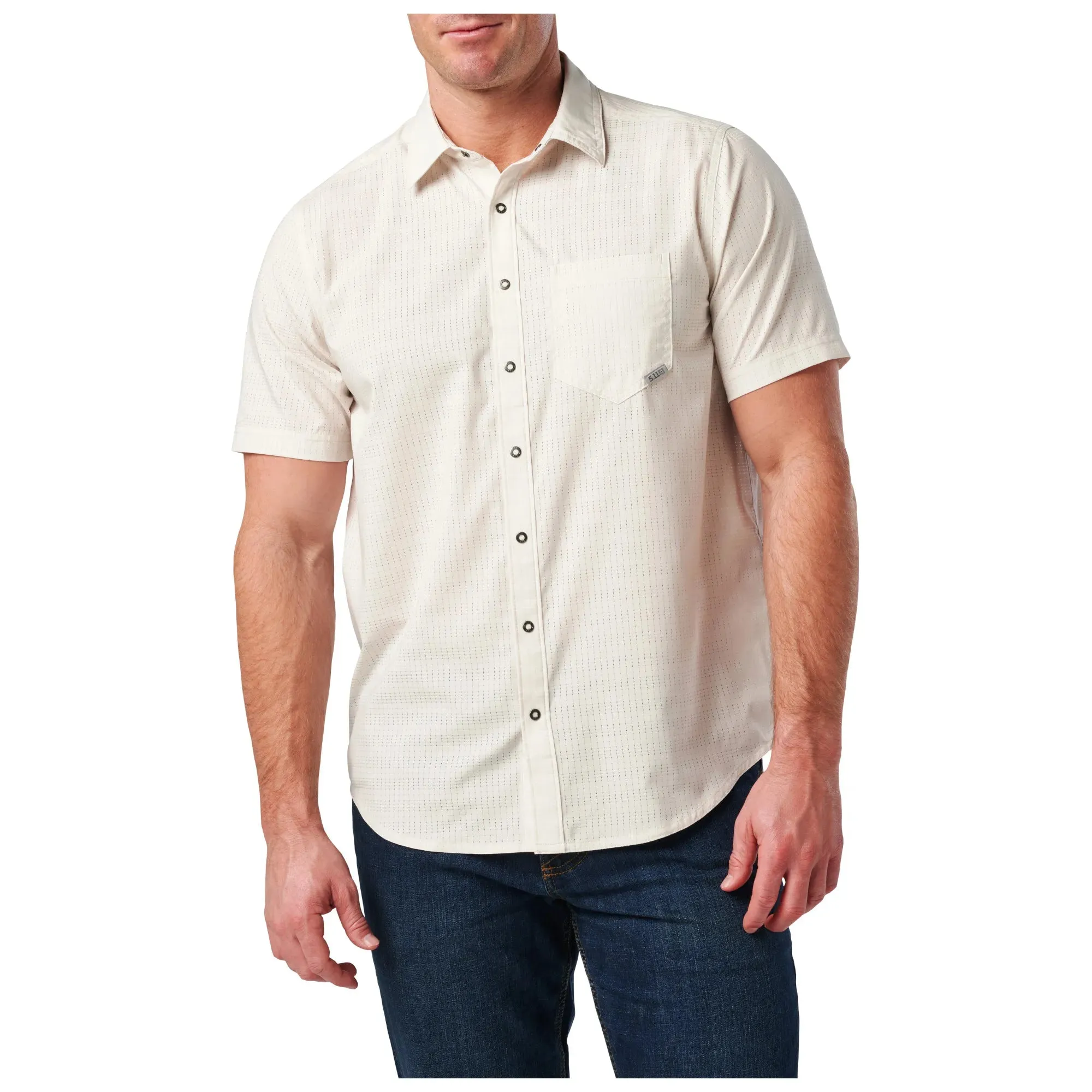 5.11 Tactical Aerial Snap-Front Wicking Short Sleeve Shirt