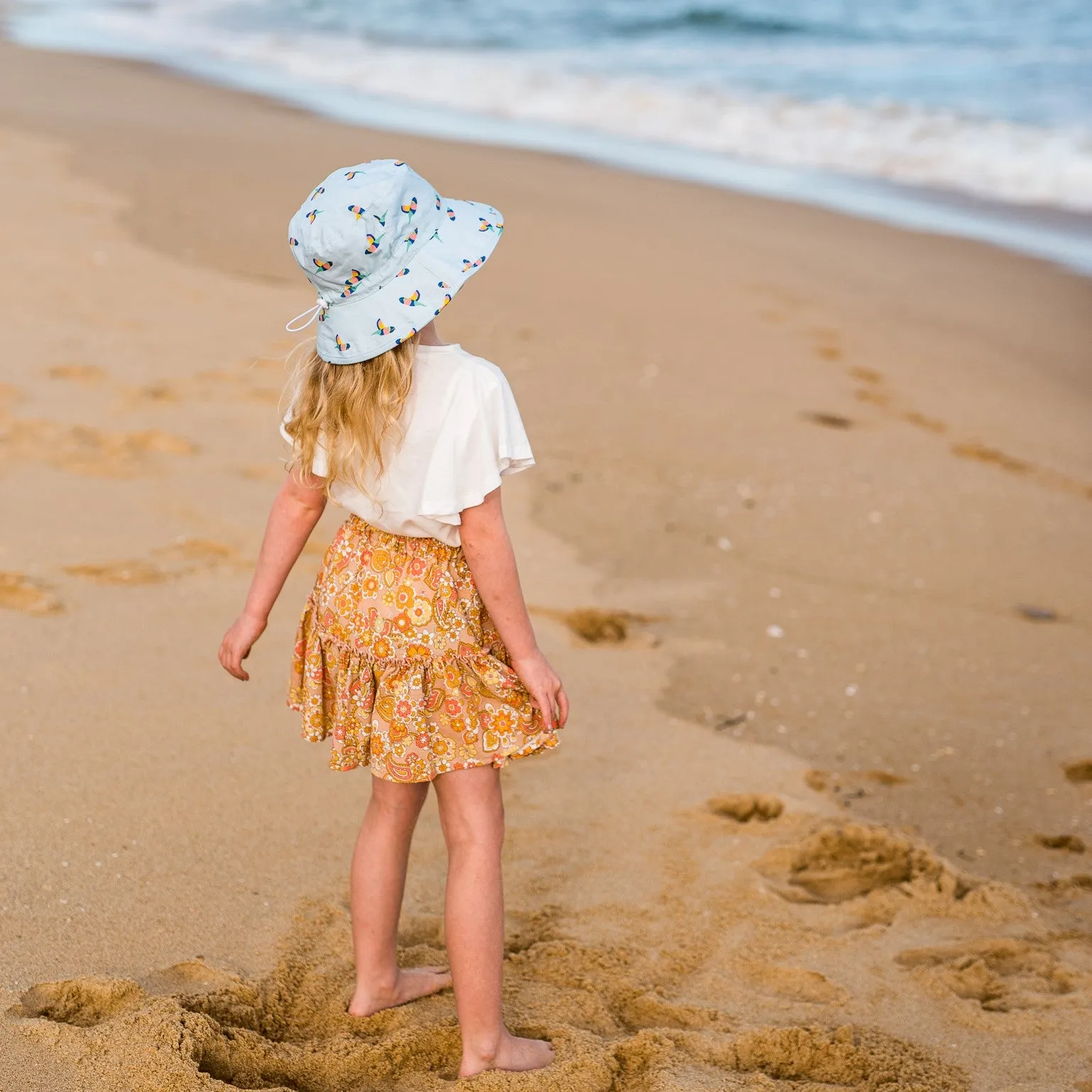 Acorn Kids: Lorikeet Bucket Hat Mint