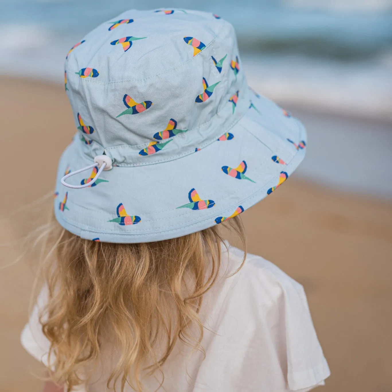 Acorn Kids: Lorikeet Bucket Hat Mint