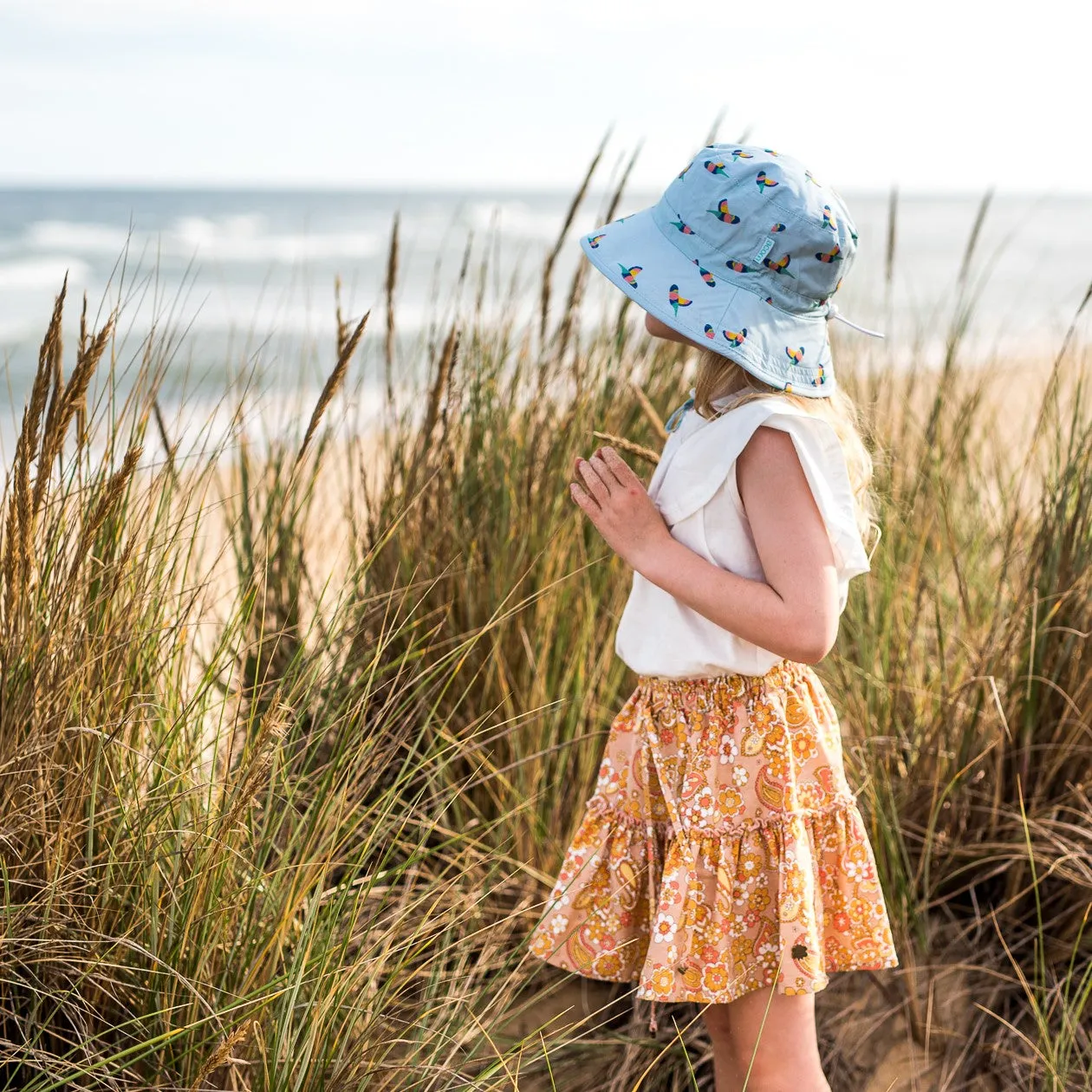 Acorn Kids: Lorikeet Bucket Hat Mint