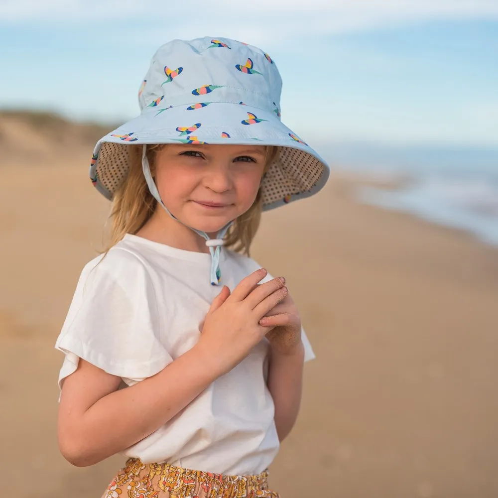 Acorn Kids: Lorikeet Bucket Hat Mint