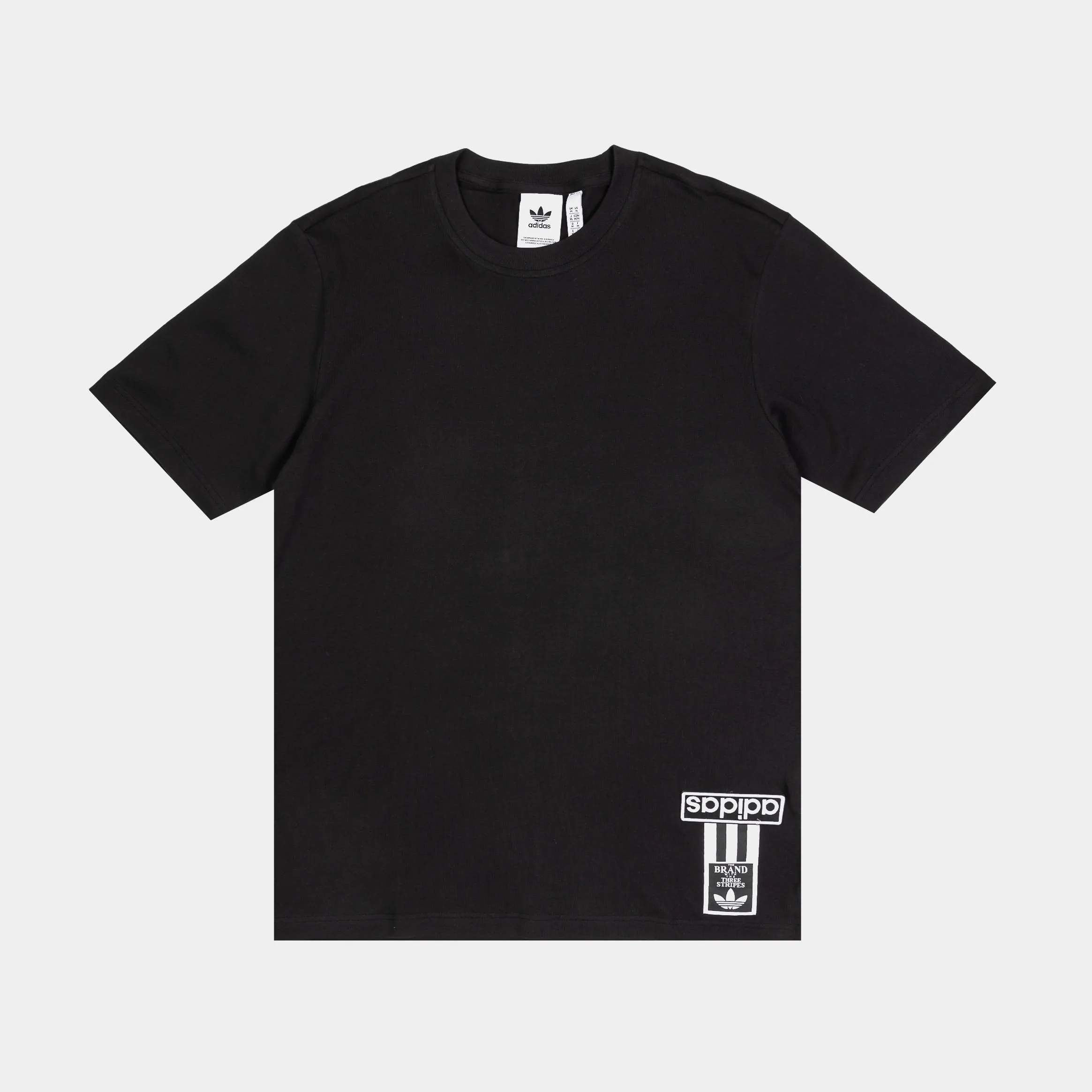 Adibreak Mens Short Sleeve Shirt (Black/White)