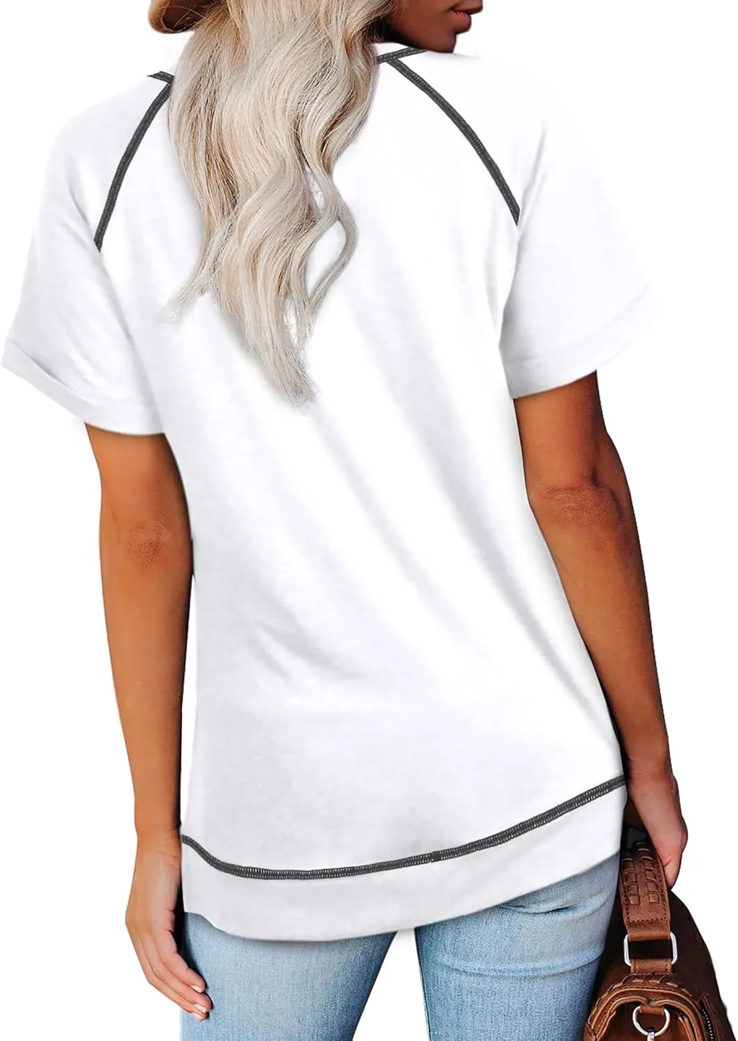Aokosor Summer Tops for Women Casual 2025 Loose Fitting Outfits Workout
