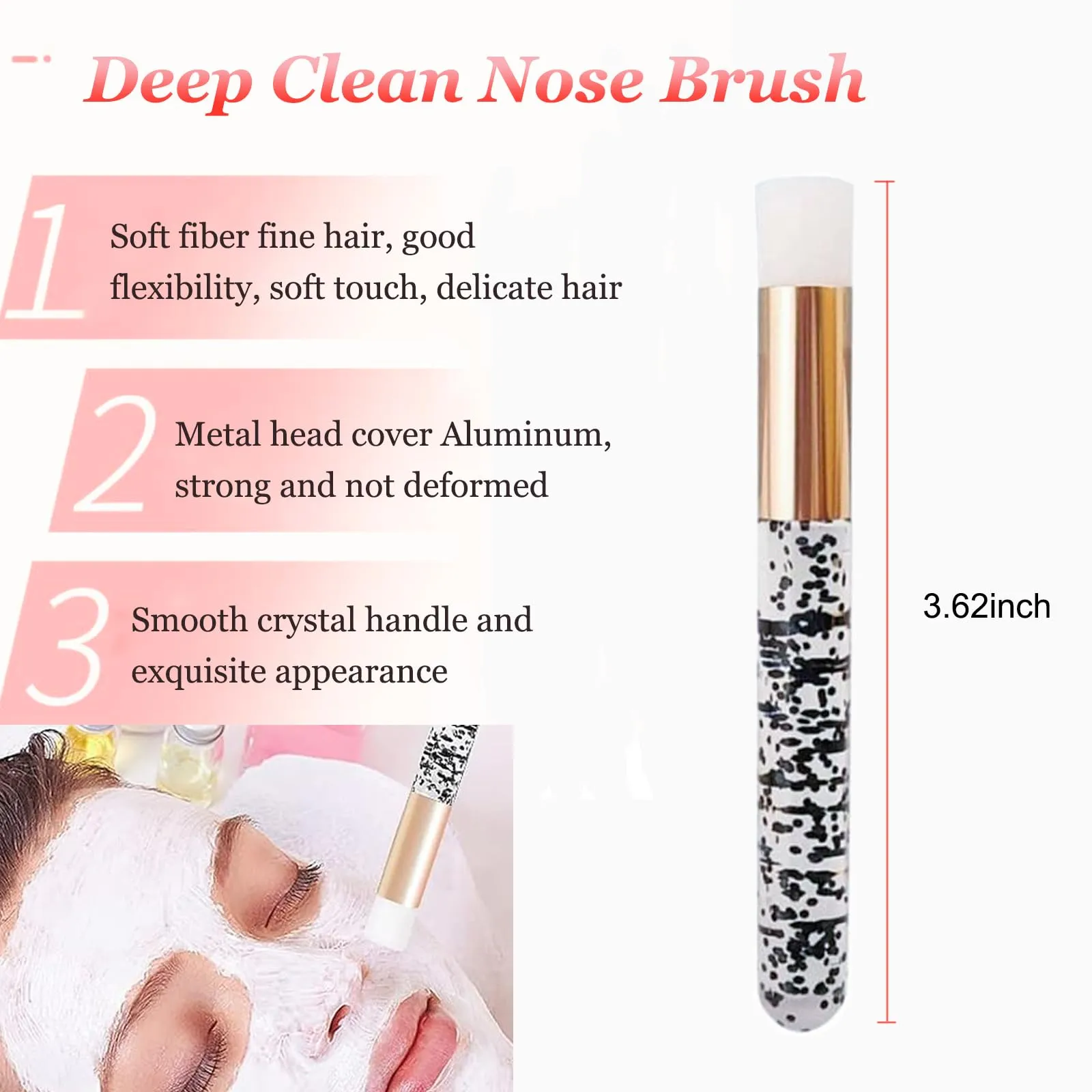 AREMOD Eyelash Fan Dryer for Lash Extensions Mini Fan for Lashes Eyelash Extension Supplies with Lash Brushes for Cleansing(black)