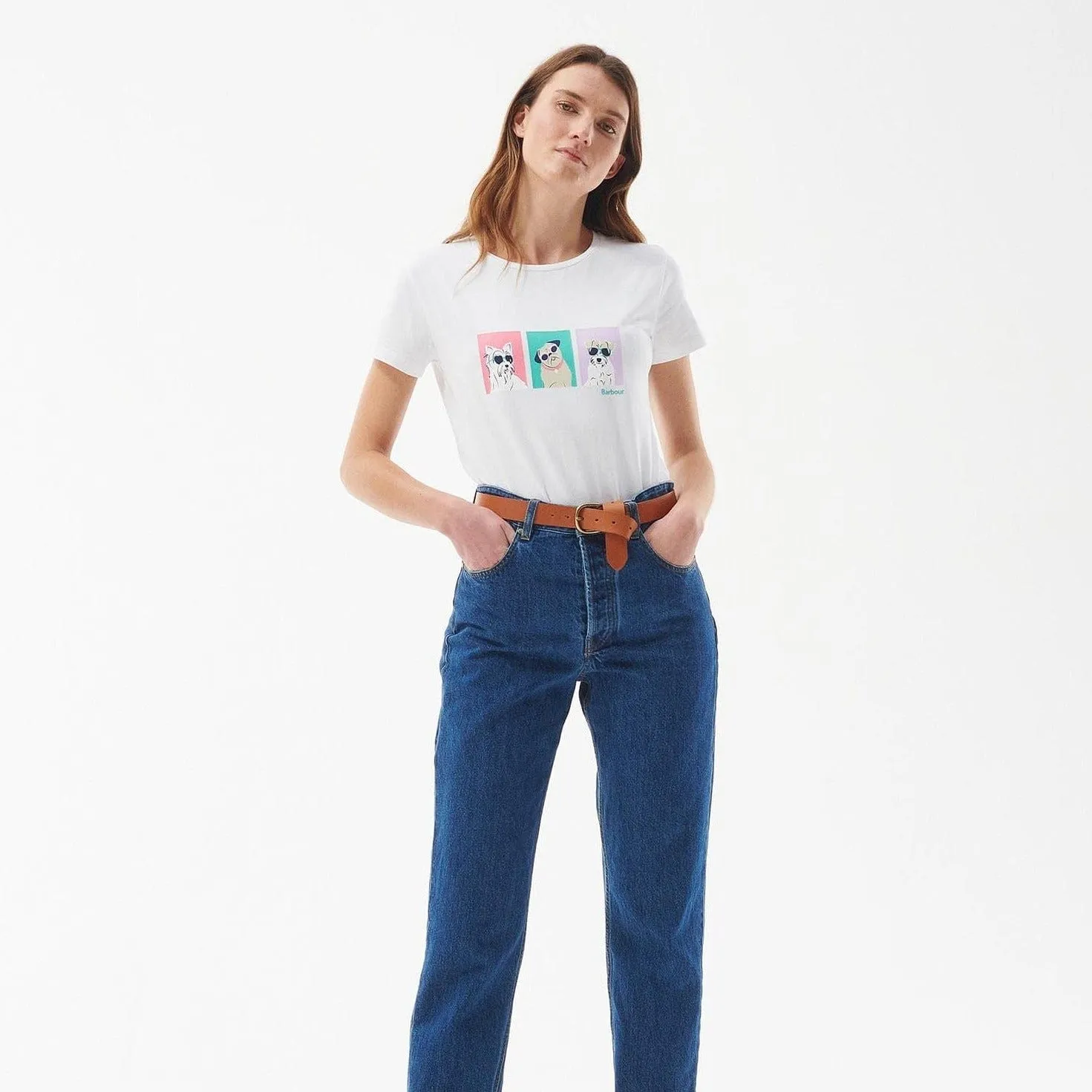 Barbour Beacons T-Shirt in White