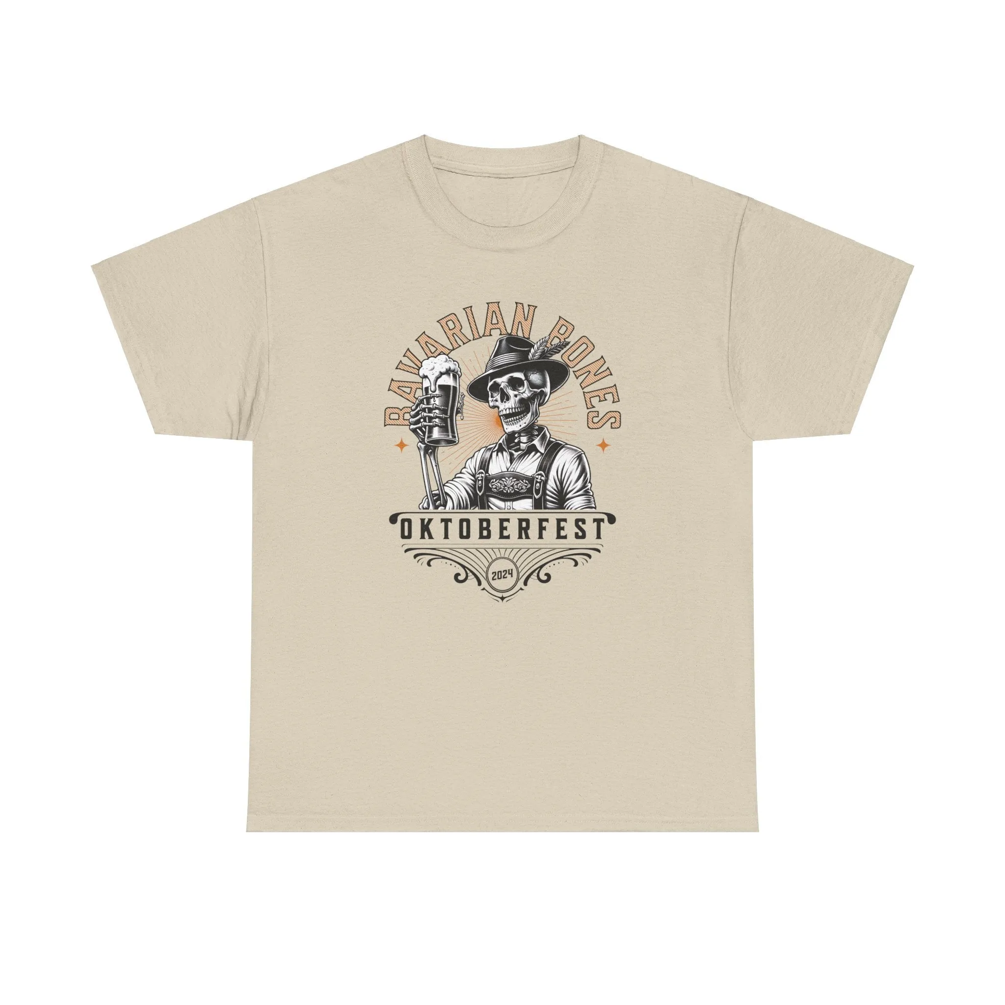Bavarian Bones Oktoberfest 2024, Retro Oktoberfest 2024 T-Shirt, Prost Shirt, Comfort Colors® Shirt,Retro Craft Beer Shirt,Beer Drinking tee