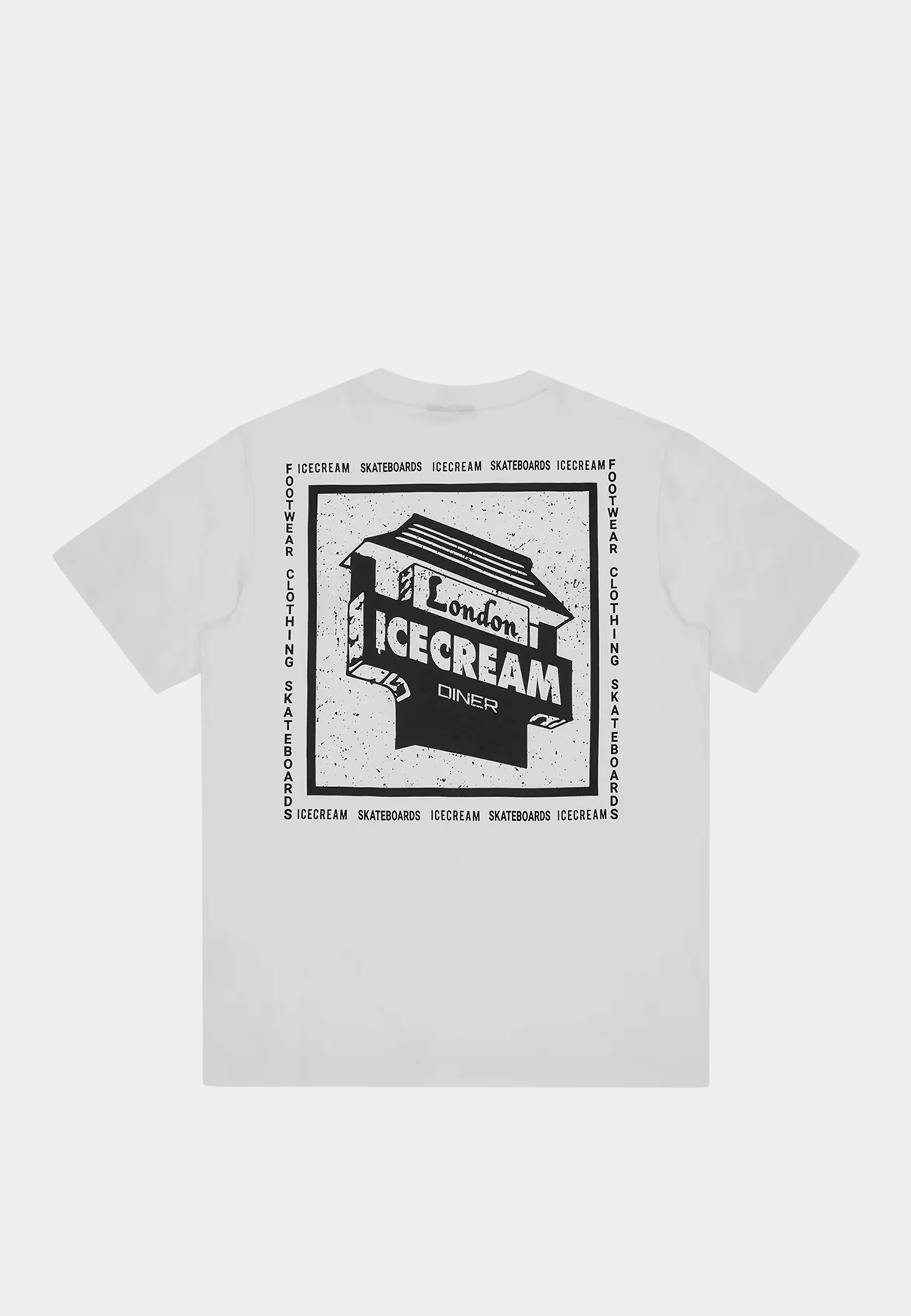 Bbc Icecream World Tour T-Shirt White