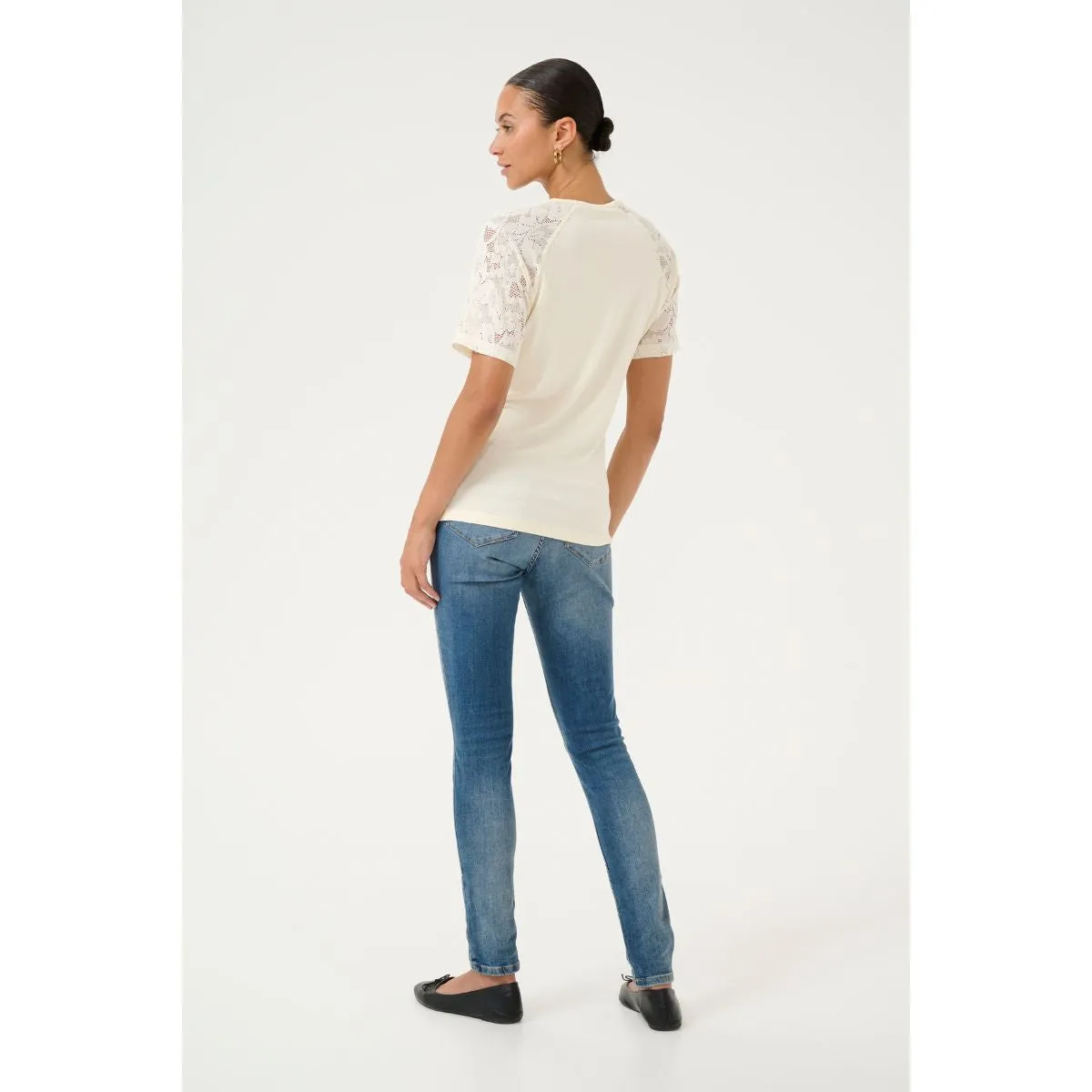 Belia Nicole Blouse Spring Gardenia