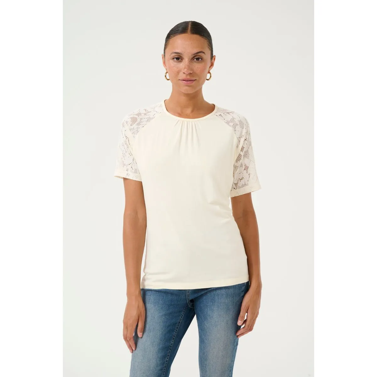 Belia Nicole Blouse Spring Gardenia