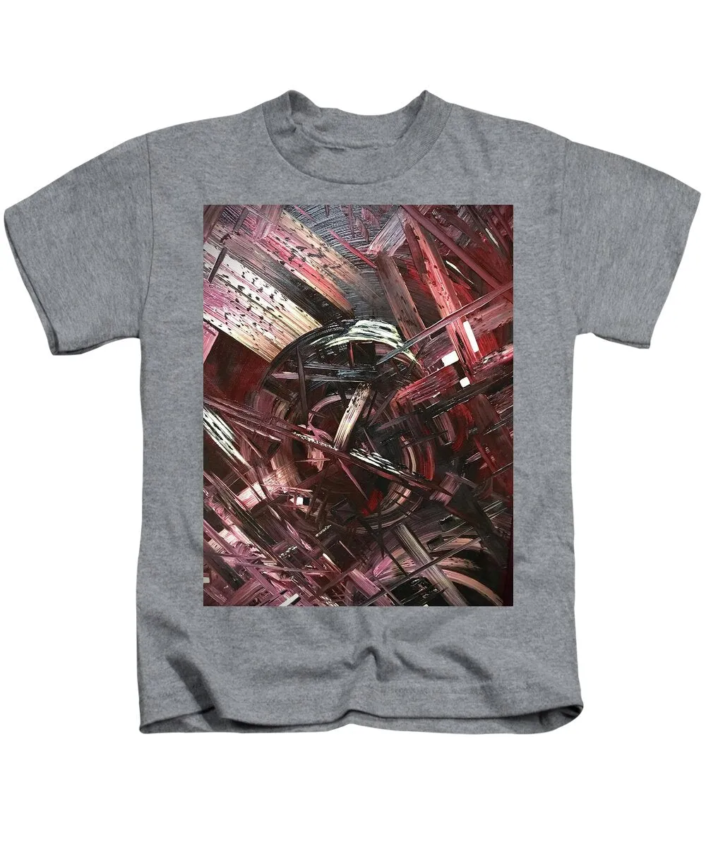 Bergandy Scrape - Kids T-Shirt