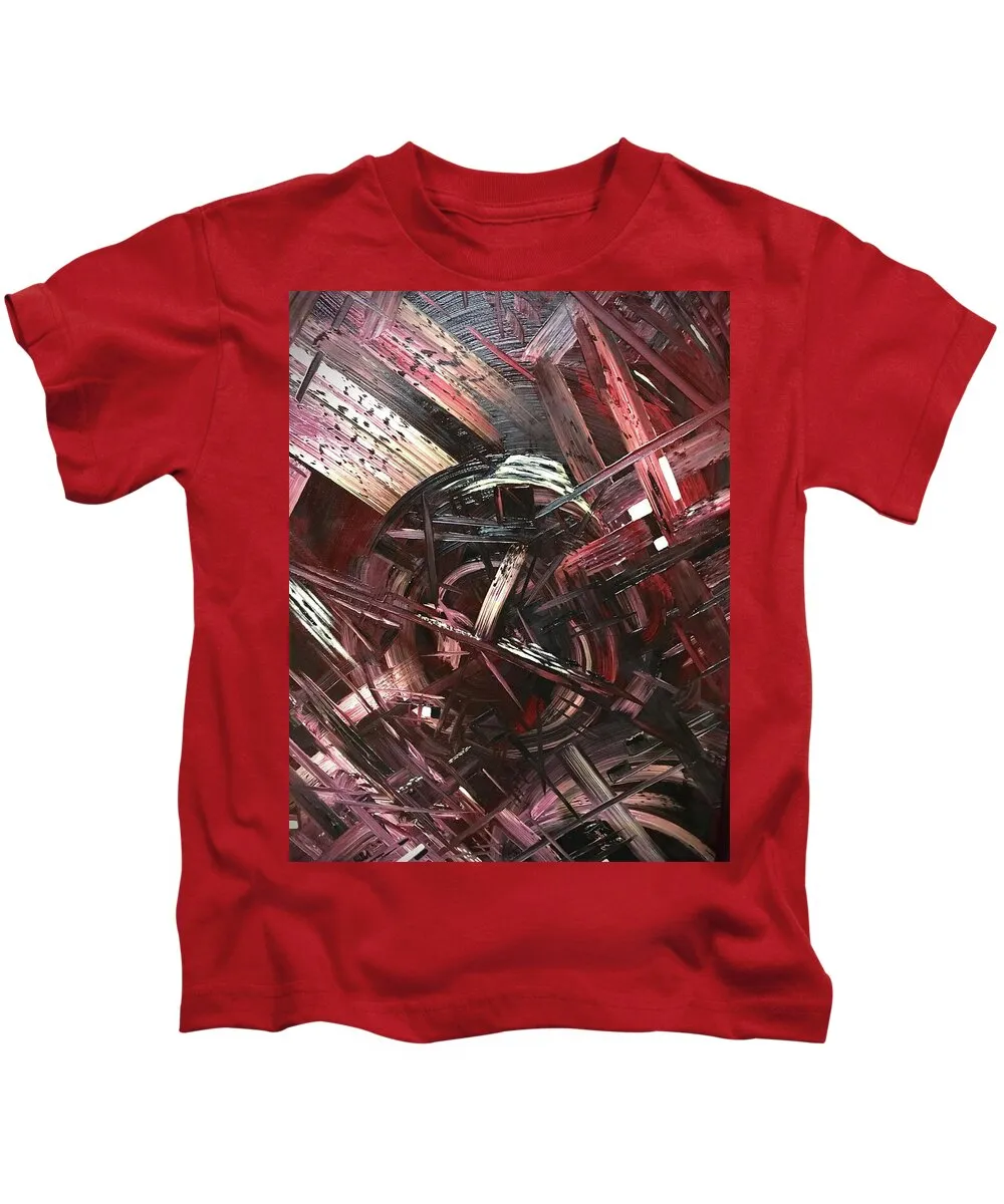 Bergandy Scrape - Kids T-Shirt