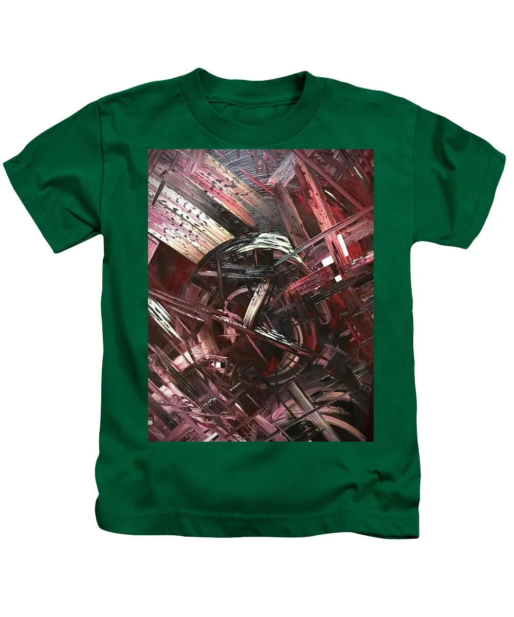 Bergandy Scrape - Kids T-Shirt