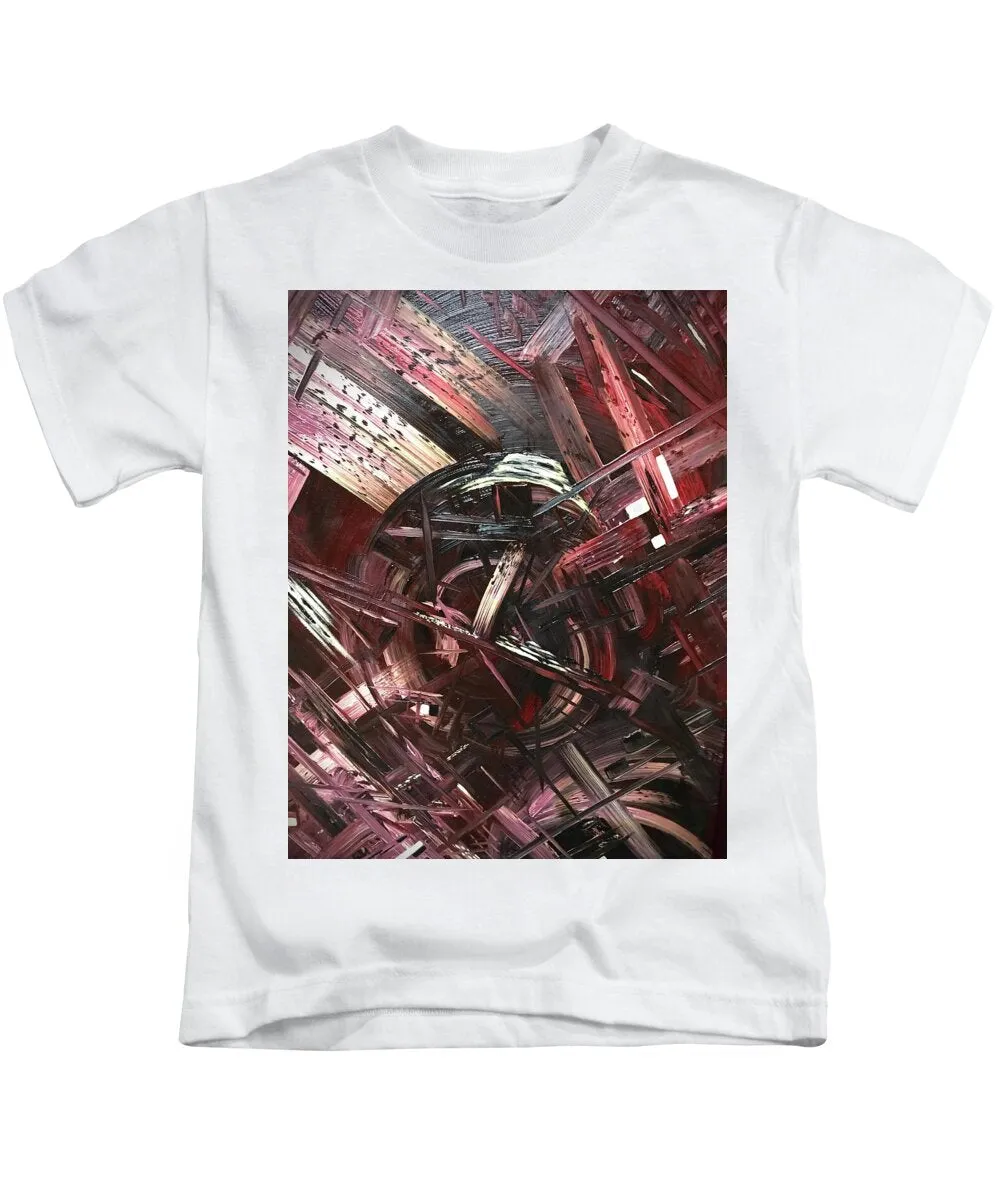 Bergandy Scrape - Kids T-Shirt