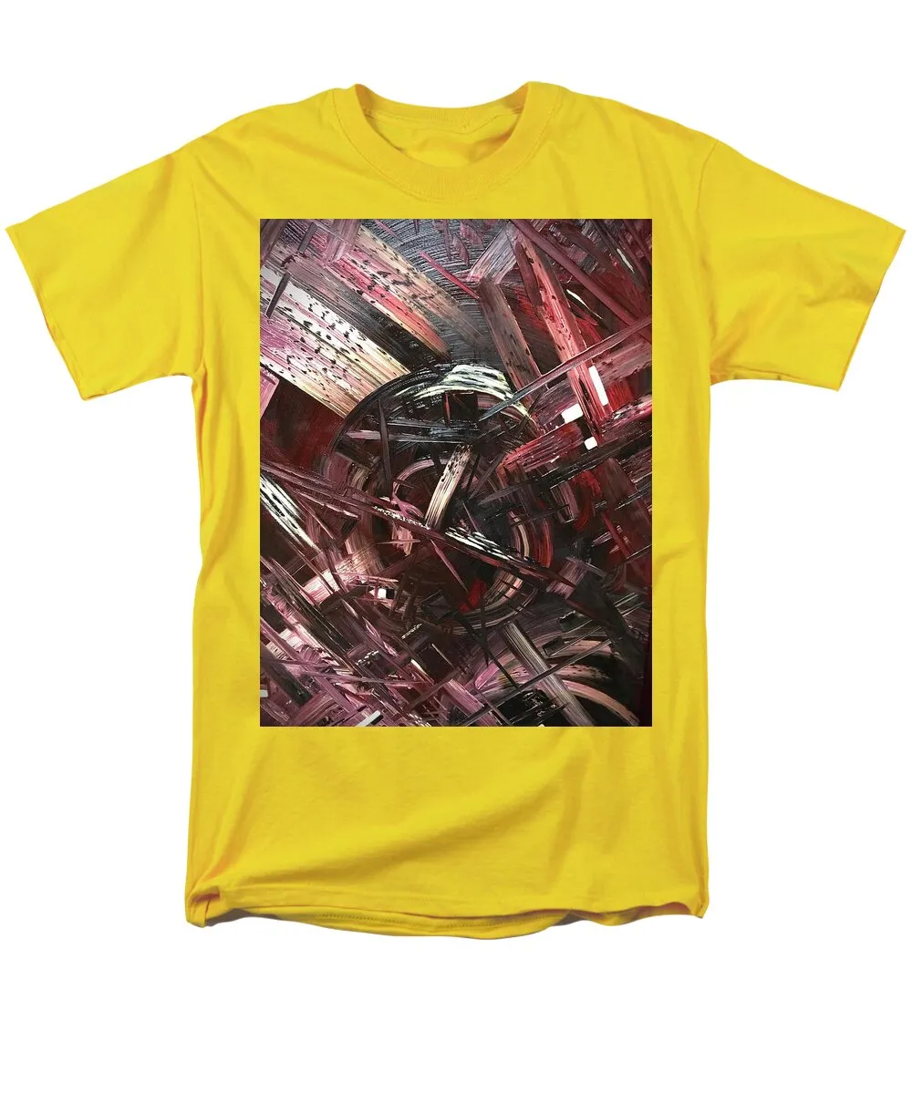 Bergandy Scrape - Men's T-Shirt  (Regular Fit)