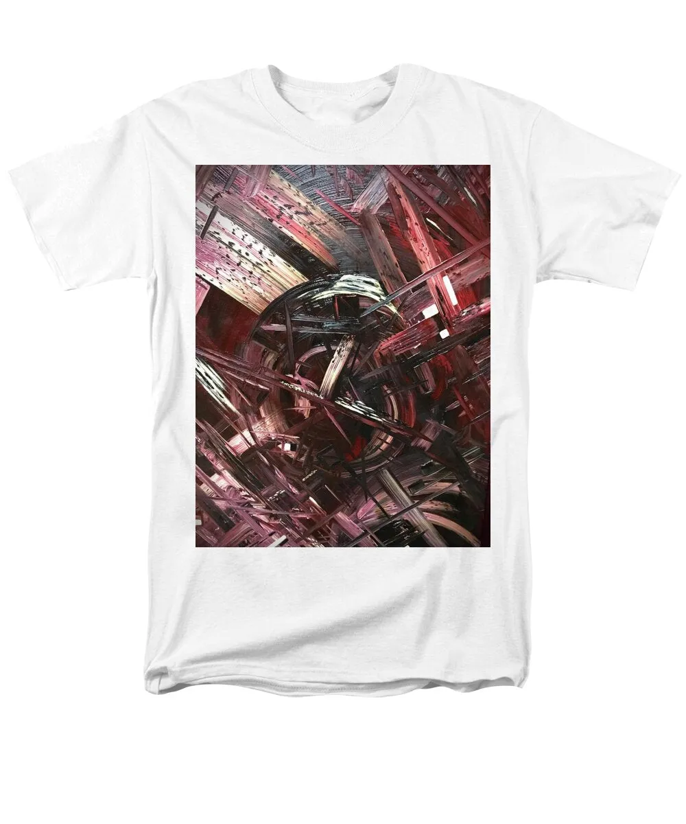 Bergandy Scrape - Men's T-Shirt  (Regular Fit)