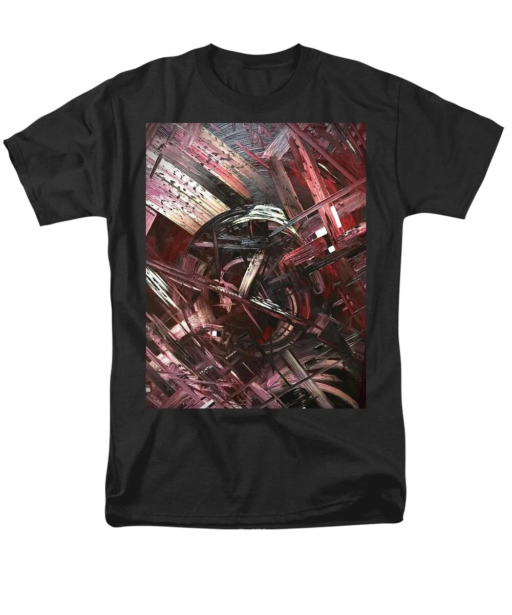 Bergandy Scrape - Men's T-Shirt  (Regular Fit)