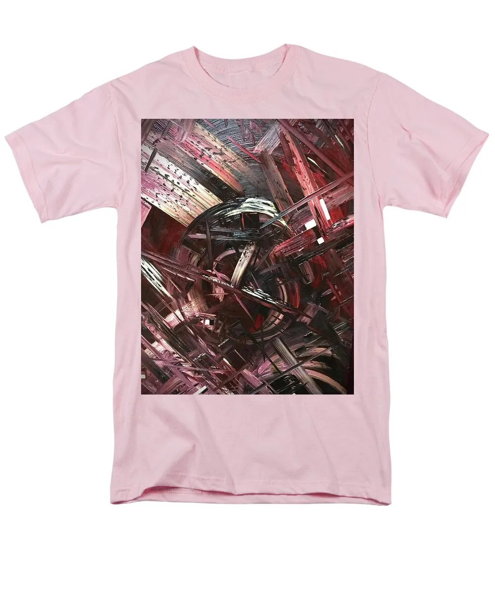 Bergandy Scrape - Men's T-Shirt  (Regular Fit)