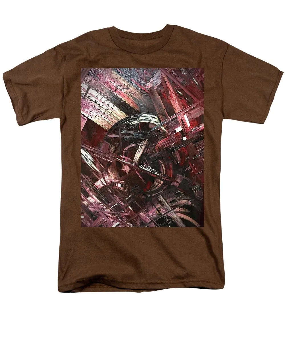 Bergandy Scrape - Men's T-Shirt  (Regular Fit)