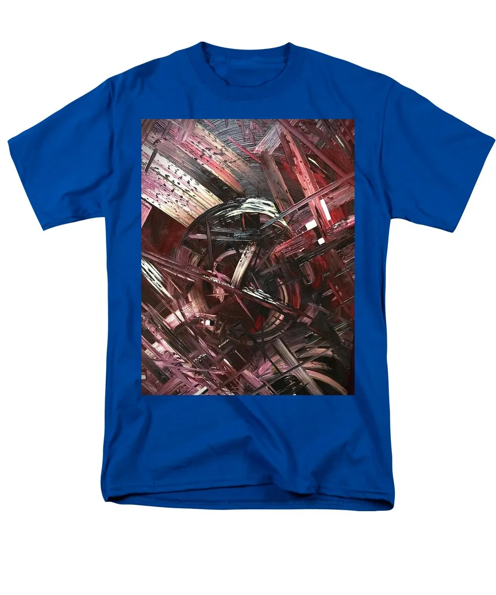 Bergandy Scrape - Men's T-Shirt  (Regular Fit)