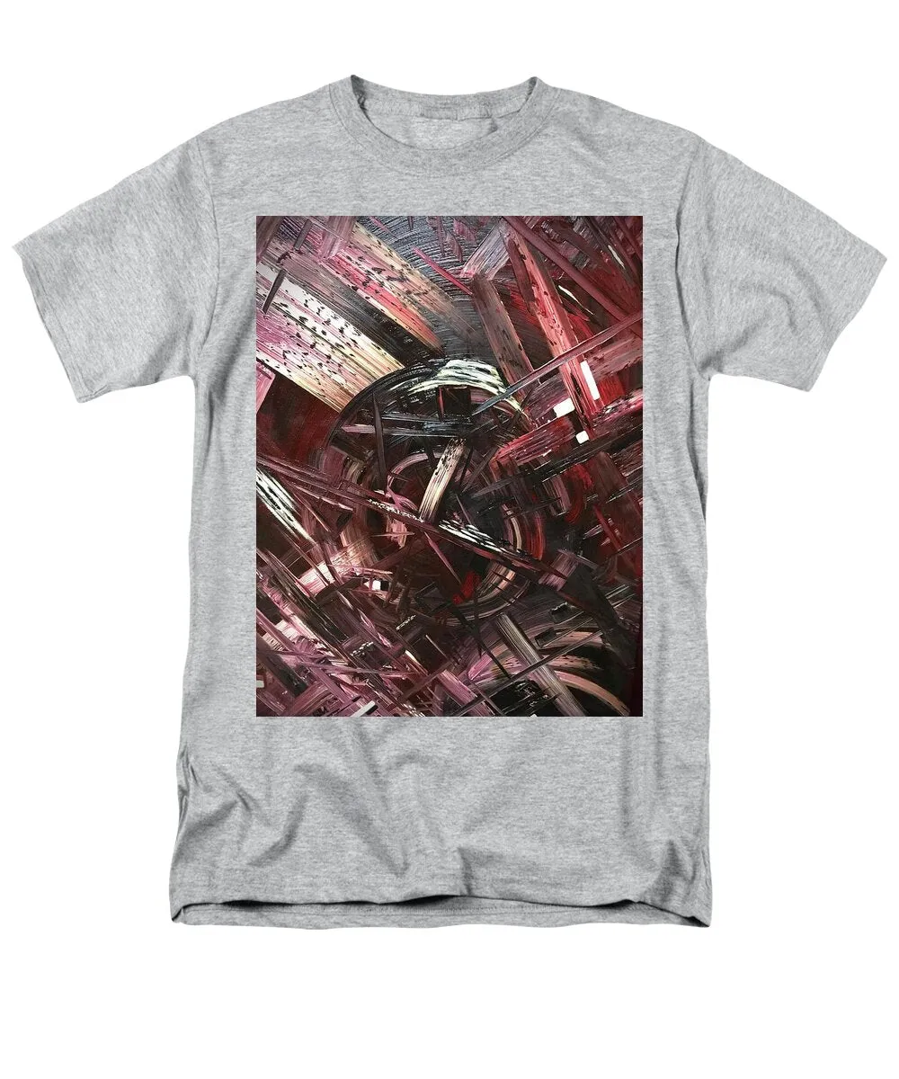 Bergandy Scrape - Men's T-Shirt  (Regular Fit)