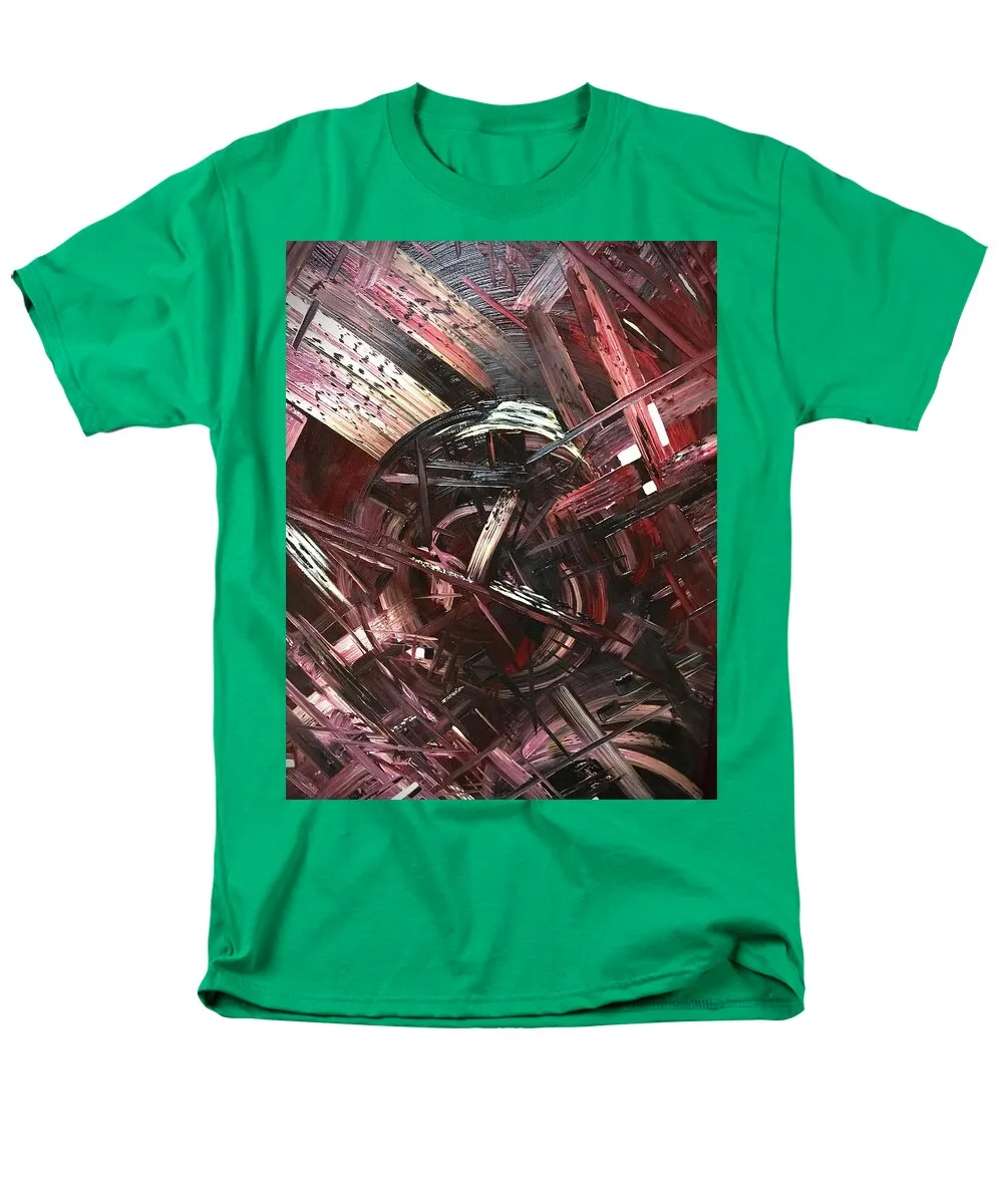 Bergandy Scrape - Men's T-Shirt  (Regular Fit)