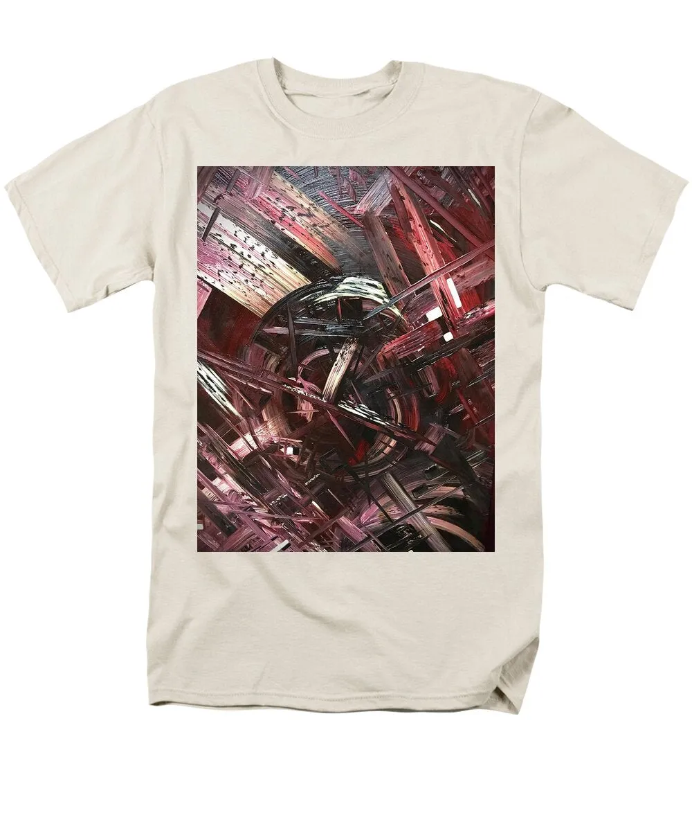 Bergandy Scrape - Men's T-Shirt  (Regular Fit)