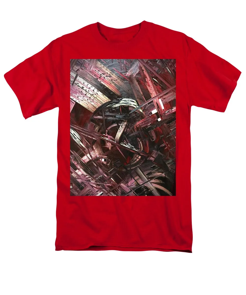 Bergandy Scrape - Men's T-Shirt  (Regular Fit)