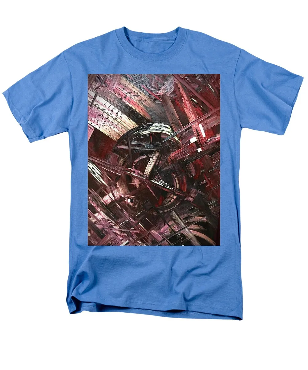 Bergandy Scrape - Men's T-Shirt  (Regular Fit)