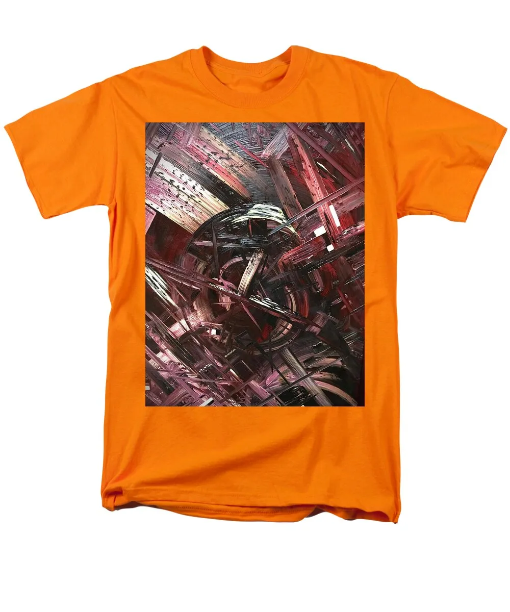 Bergandy Scrape - Men's T-Shirt  (Regular Fit)