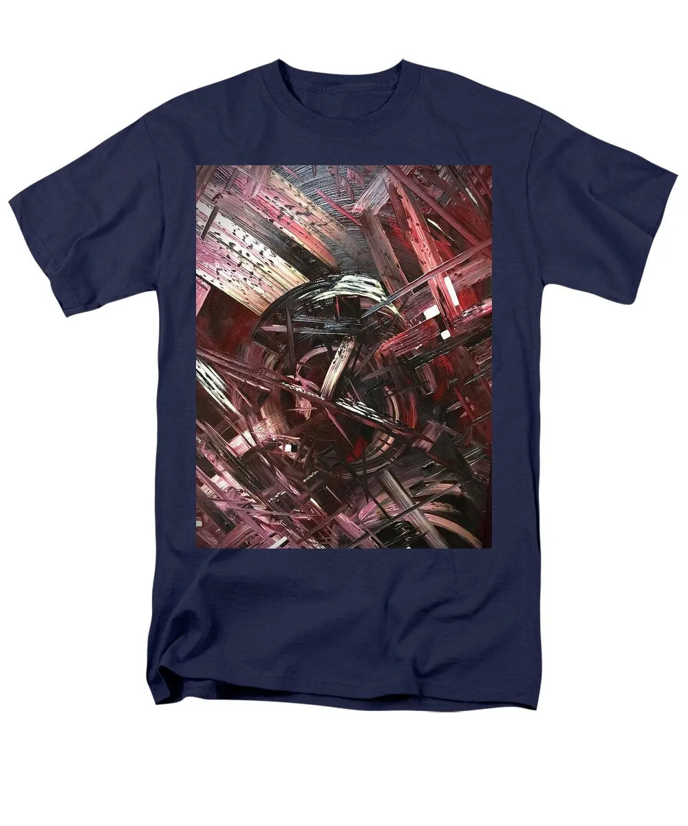 Bergandy Scrape - Men's T-Shirt  (Regular Fit)