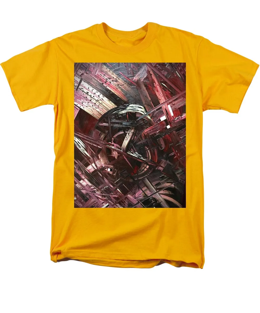 Bergandy Scrape - Men's T-Shirt  (Regular Fit)