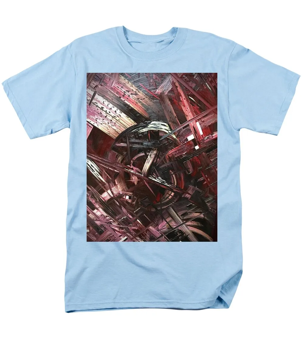 Bergandy Scrape - Men's T-Shirt  (Regular Fit)
