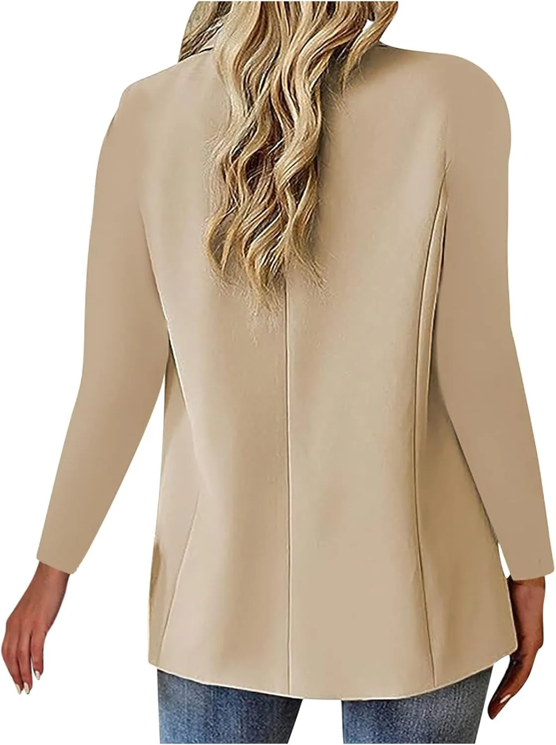 Blazers for Women 2024 Slim Fit Office Blazer Jackets Long Sleeve Open Front Suit Jackets Elegant Business Suits