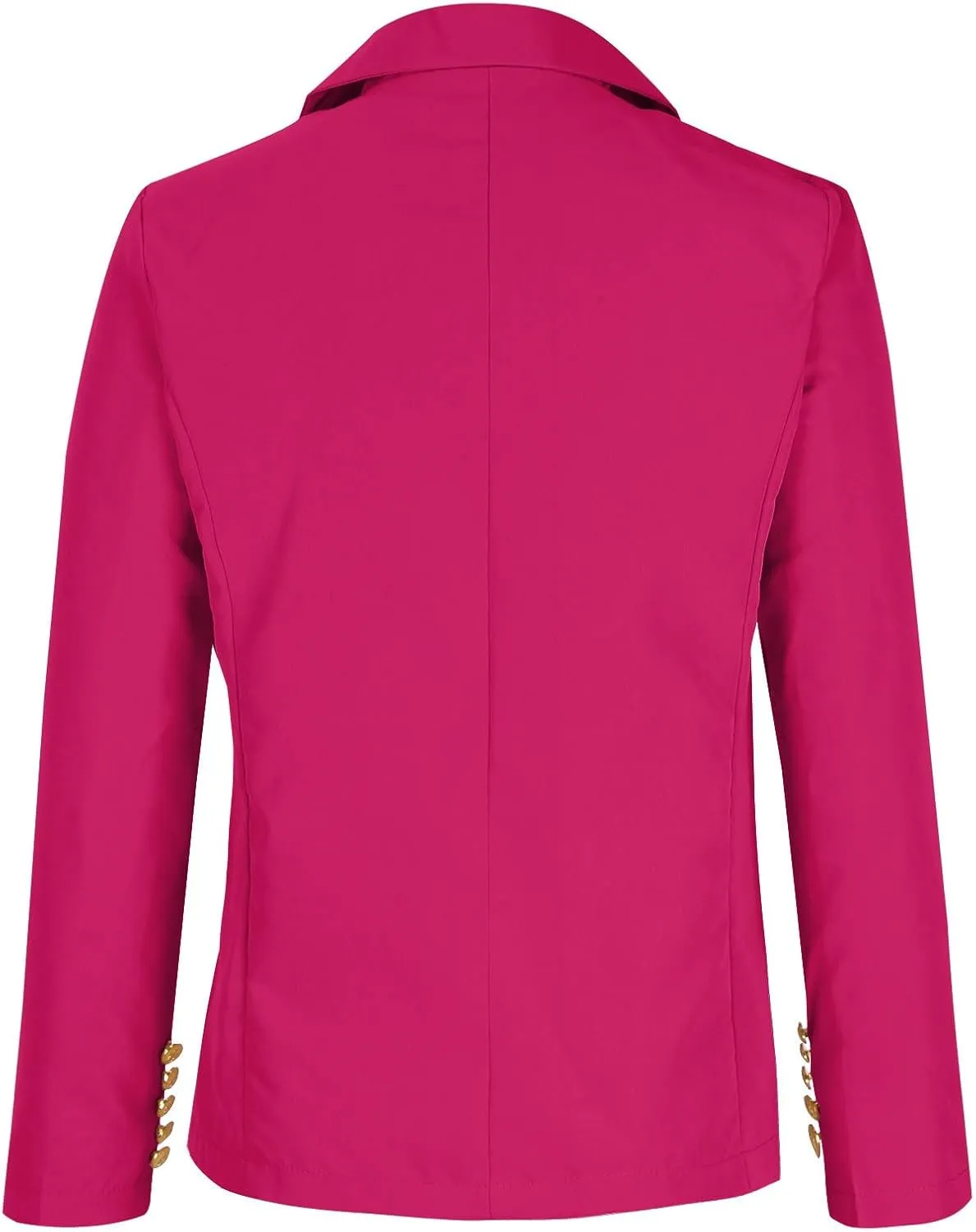 Blazers for Women Business Casual Long Sleeve Fitted Blazer Double Breasted Blazer Work Office Jacket Elegant Blazers