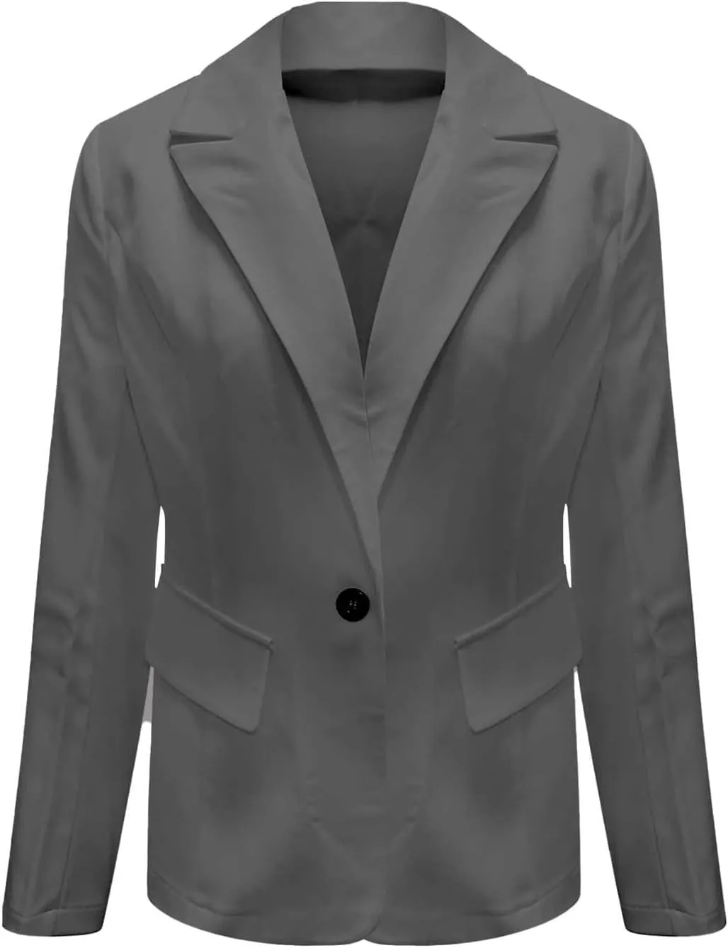 Blazers for Women Business Casual Open Front Long Sleeve Notch Lapel Office Blazer Jacket Work Office Suit Jackets Top