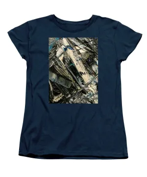 Blue Scrape - Women's T-Shirt (Standard Fit)