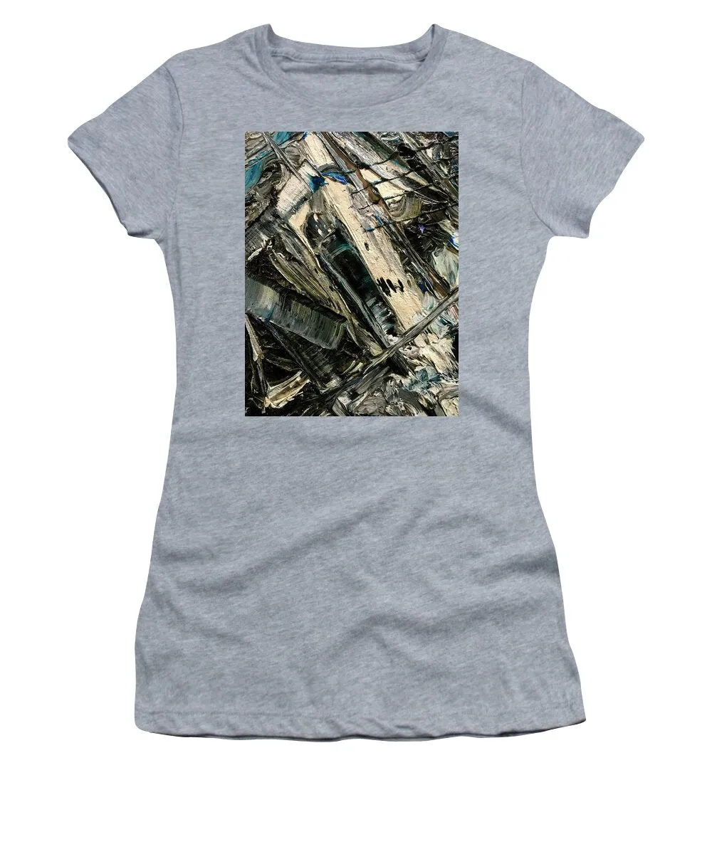 Blue Scrape - Women's T-Shirt