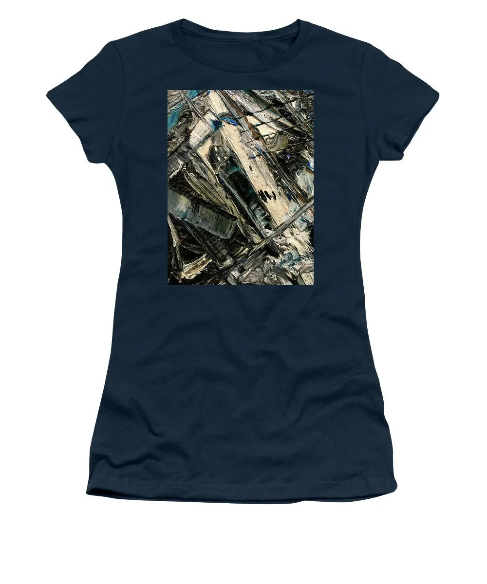 Blue Scrape - Women's T-Shirt