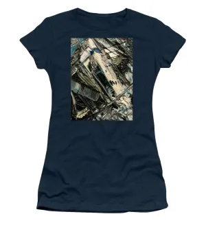 Blue Scrape - Women's T-Shirt