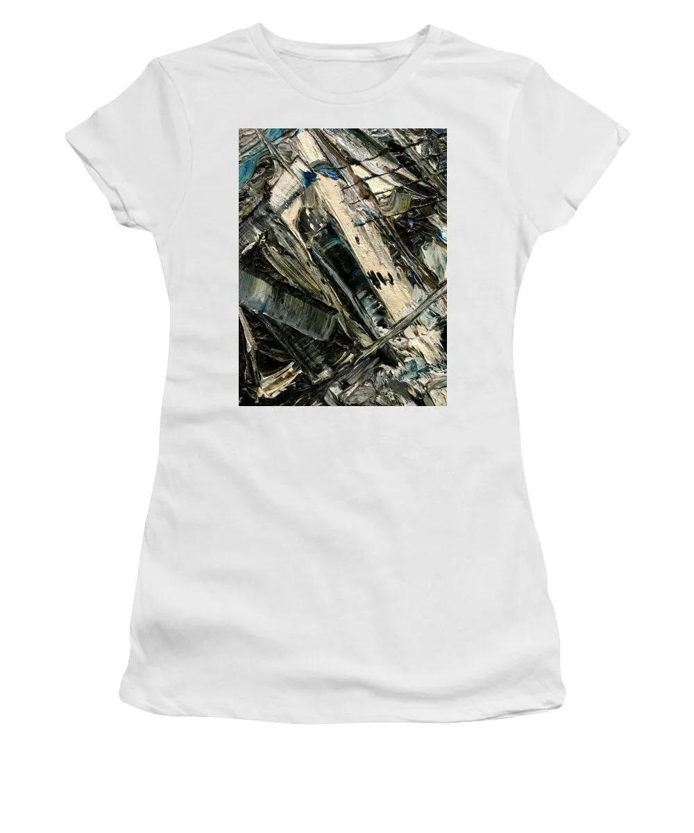 Blue Scrape - Women's T-Shirt