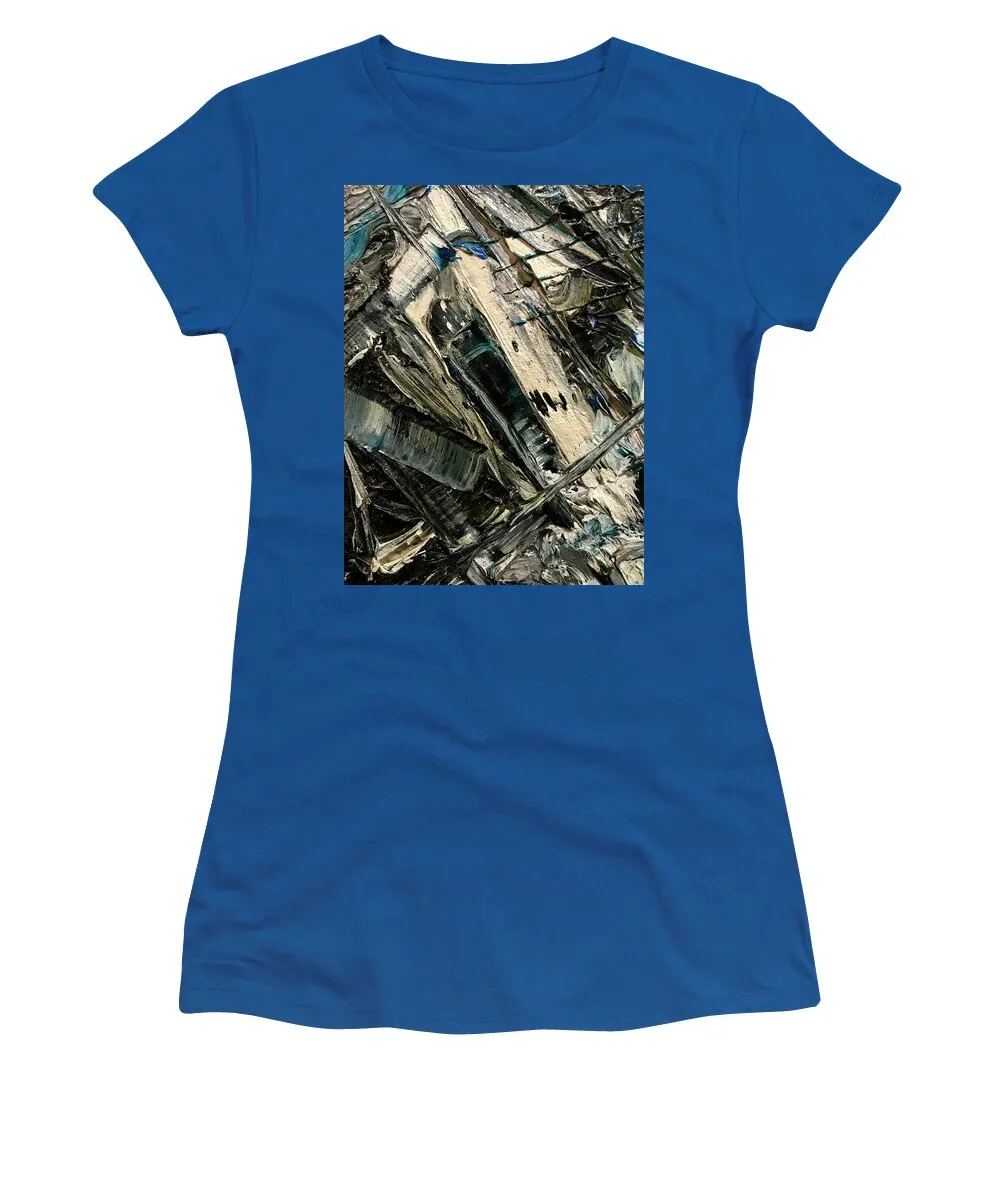 Blue Scrape - Women's T-Shirt