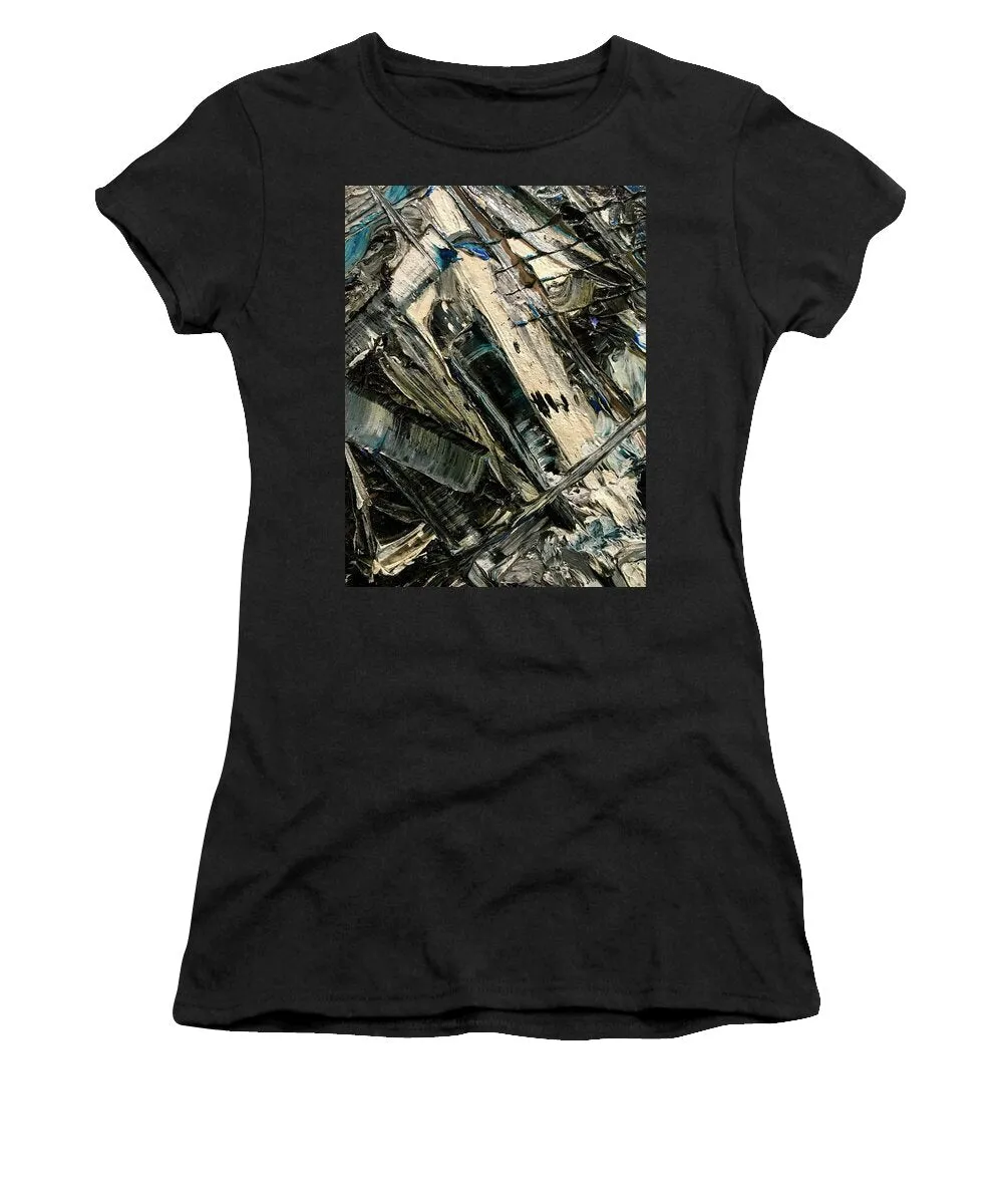 Blue Scrape - Women's T-Shirt