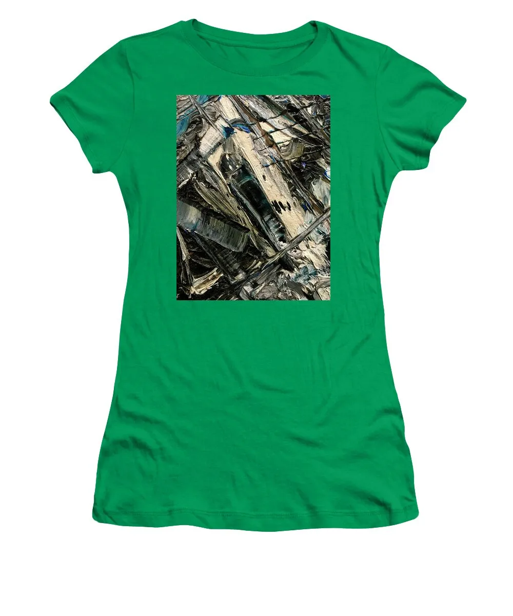 Blue Scrape - Women's T-Shirt