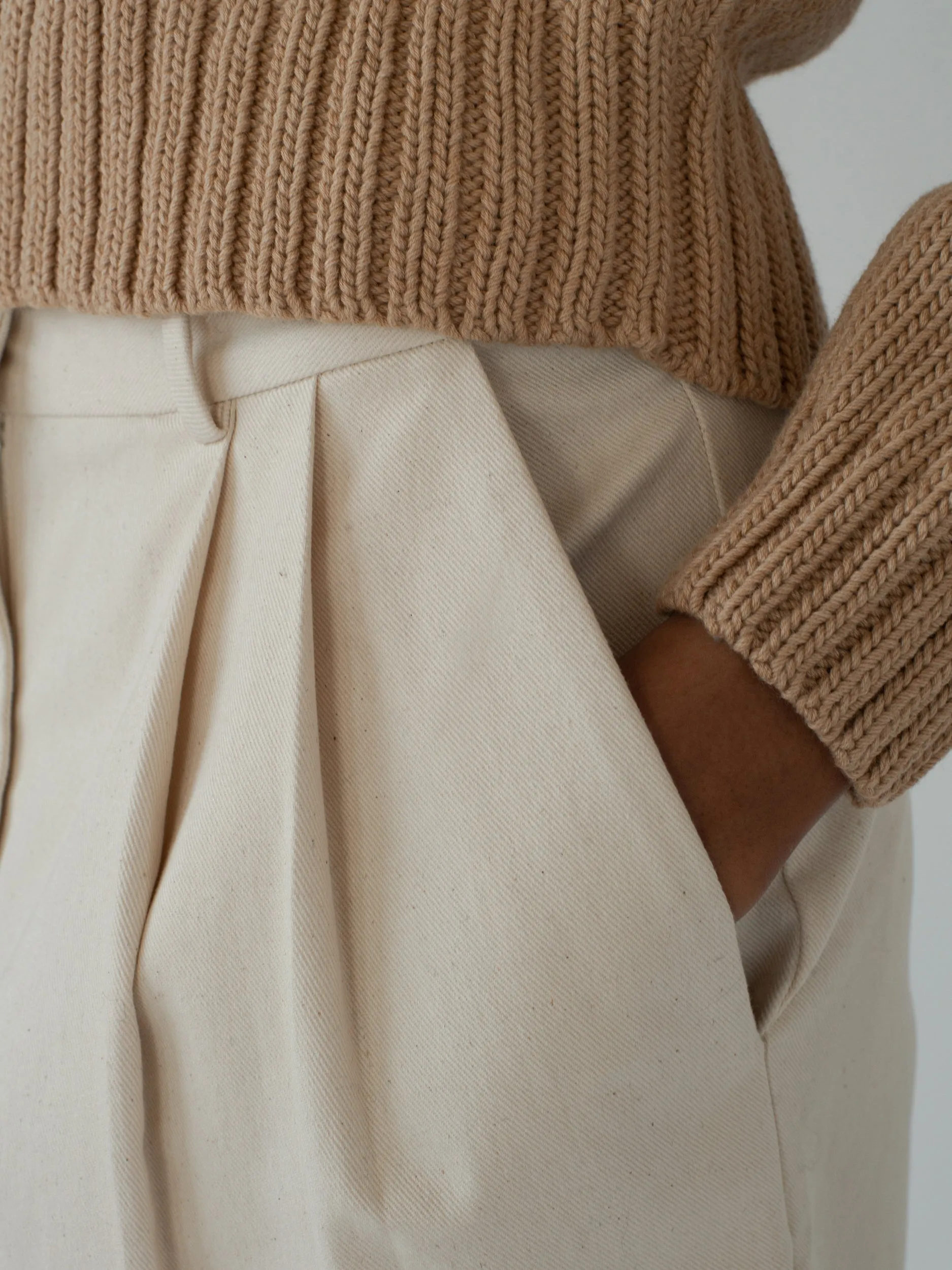 Boy Trouser in Natural