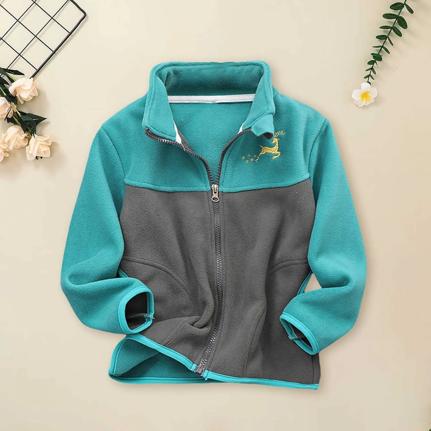 Boys Winter Jackets Coats Kids Boys Thick Cotton Padded Sports Jacket Sweatshirt Fleece 4t Winter Clothes for